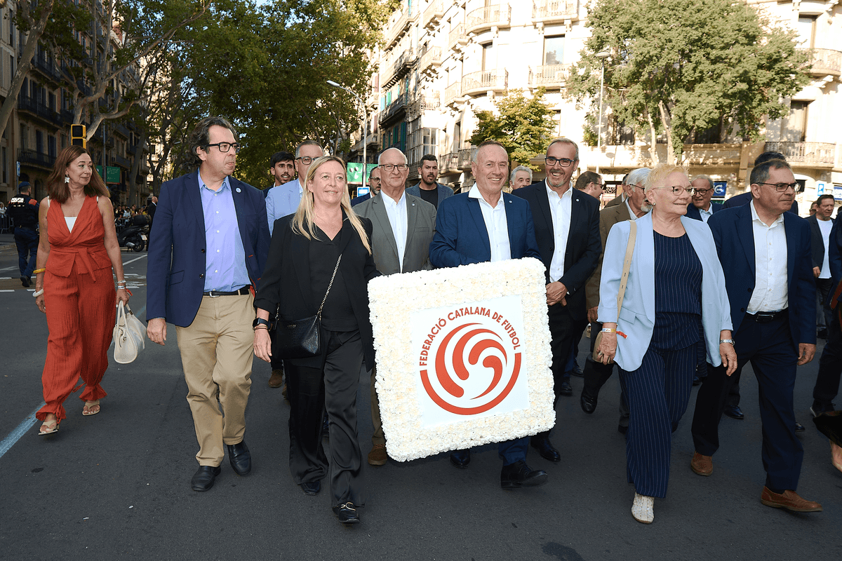 L'FCF participa als actes institucionals de la Diada de Catalunya