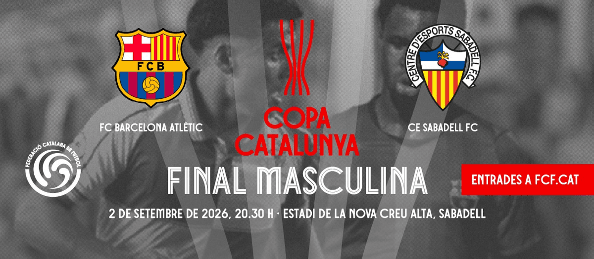 Últimes hores per aconseguir entrades per a la final de la Copa Catalunya masculina