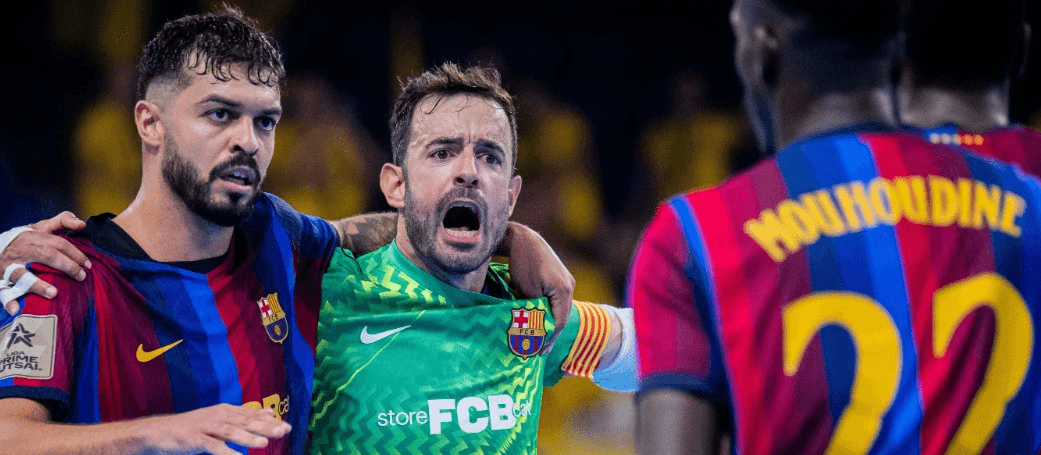 El Barça, finalista de la Supercopa d'Espanya de futbol sala (4-4, 6-5 a penals)