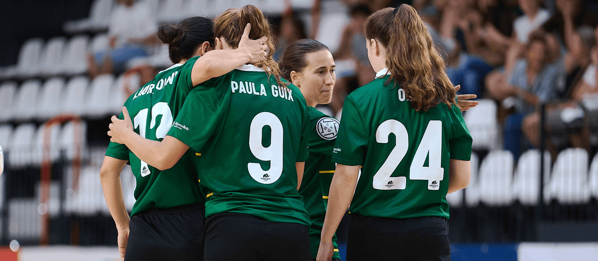 L'AE Les Corts UBAE inicia el seu camí a la Primera Divisió femenina de futbol sala